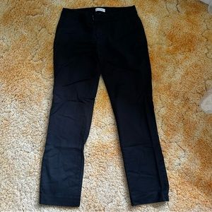 Black Calvin Klein Size 6 Pants